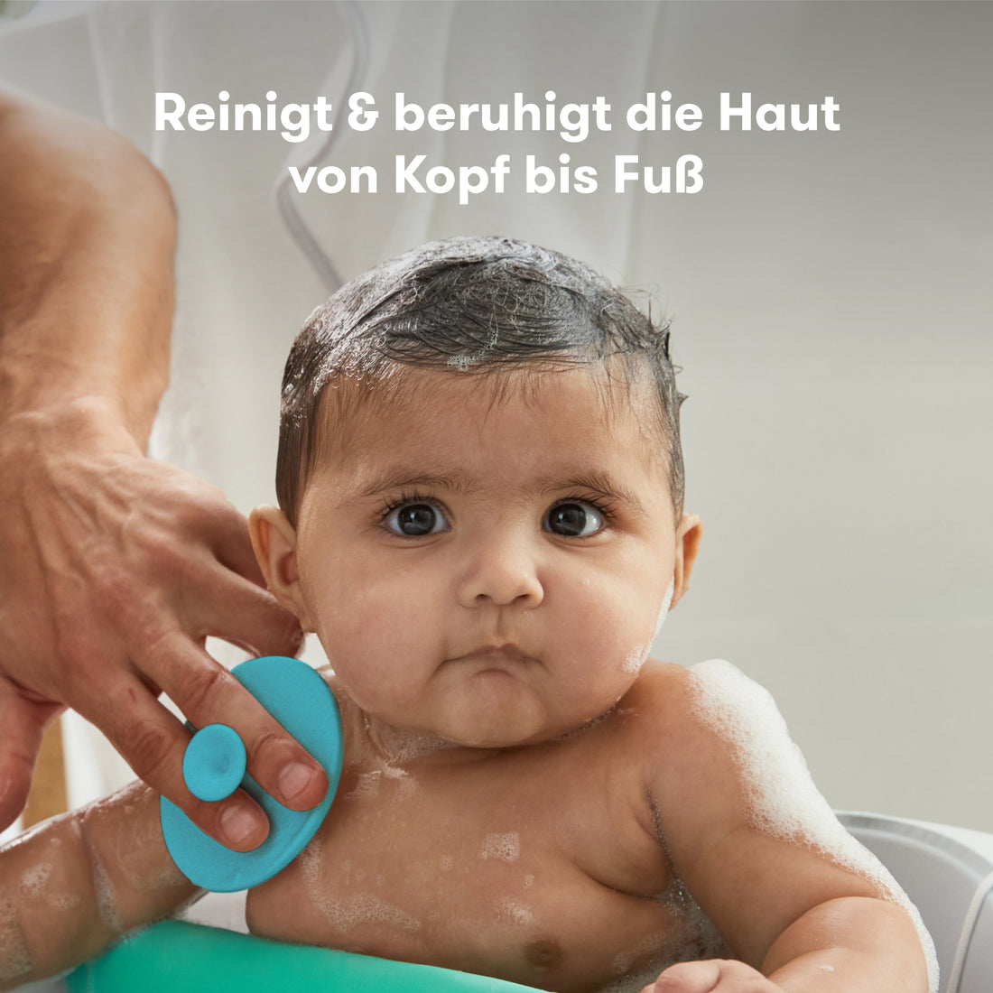 Babybürste zum Baden mit Massagefunktion