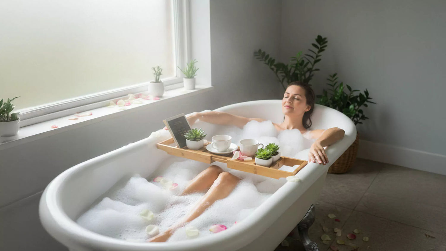 Baden im Wochenbett: Pflege-Routine für Mamas