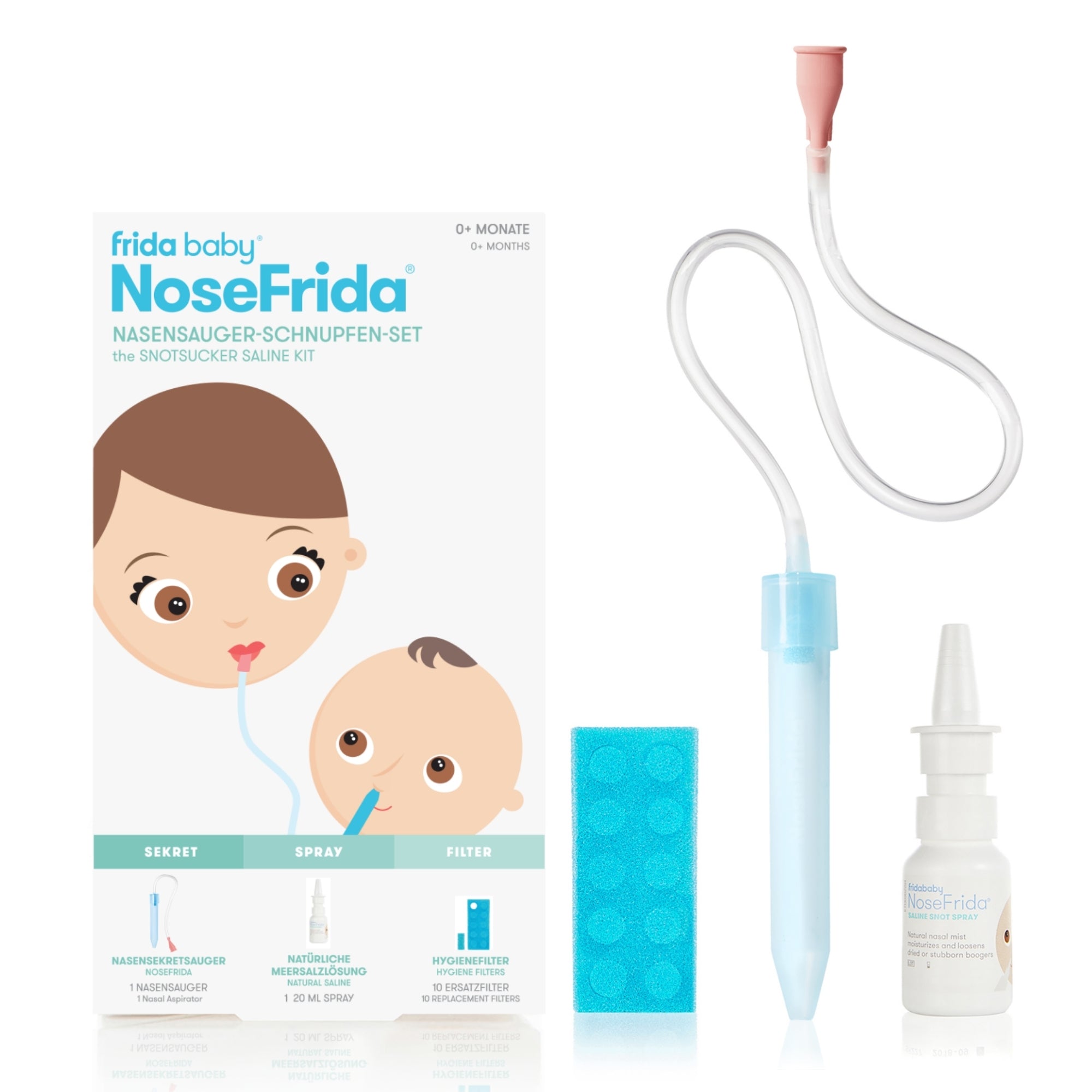 NoseFrida Nasensauger-Schnupfen-Set