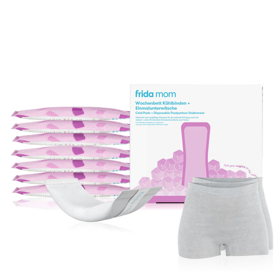 Wochenbett Binden: Kühlbinden + Einmalunterwäsche